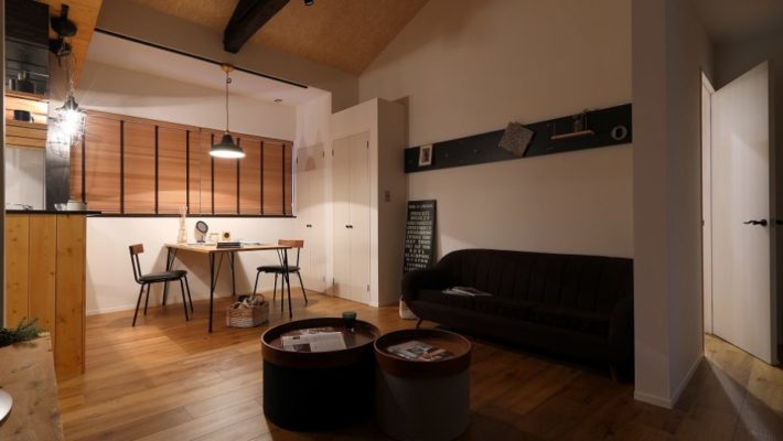 全面改装：福島県郡山市　ナチュラルカフェの室内空間を楽しむリノベーション
