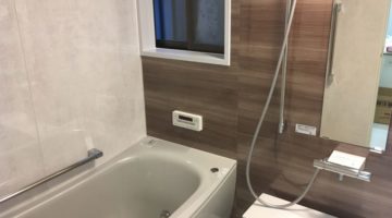 お風呂：福島県郡山市　温かい浴室リフォーム