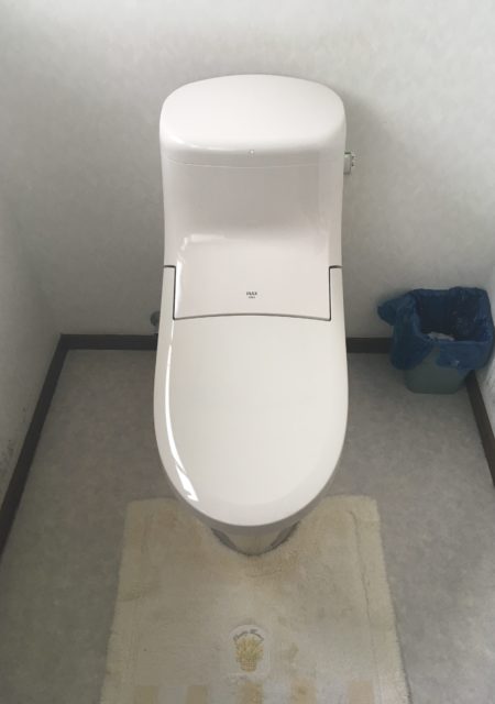 トイレ：福島県郡山市　お手入れラクラクお値段ラクラクトイレリフォーム