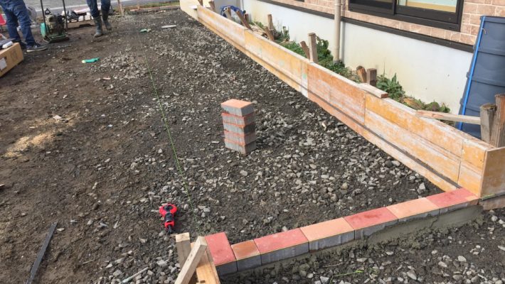 福島県郡山市 お庭の外構工事 多賀城市のリフォーム 増改築専門店 ラクイエ