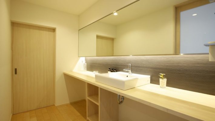 洗面台：福島県郡山市　ホテルのような洗面台リフォーム