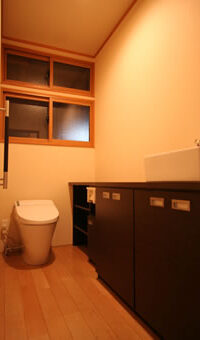 トイレ：福島県郡山市　家族みんなに優しいトイレリフォーム