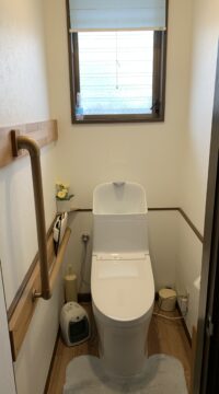 トイレ：宮城県　こだわり内装のトイレリフォーム
