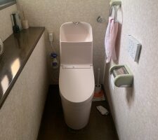 トイレ：宮城県名取市　お掃除らくらくトイレへリフォーム