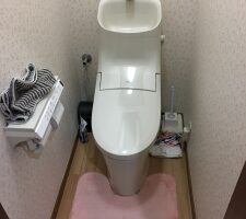 トイレ：宮城県岩沼市　内装一新！綺麗なトイレにリフォーム