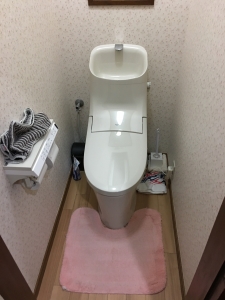 トイレ：宮城県岩沼市　内装一新！綺麗なトイレにリフォーム