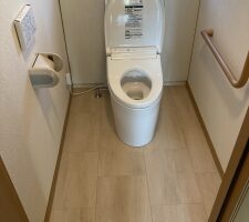 トイレ：宮城県岩沼市　スタイリッシュなトイレリフォーム