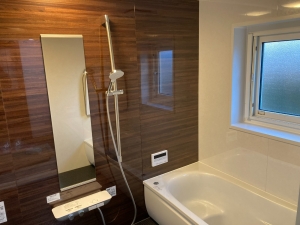 お風呂：宮城県岩沼市　シンプルな浴室リフォーム