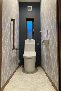 トイレ：宮城県名取市　内装一新トイレリフォームでお気に入りの空間に