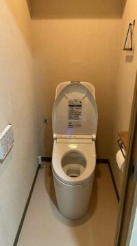 トイレ：宮城県多賀城市　掃除しやすいトイレリフォーム