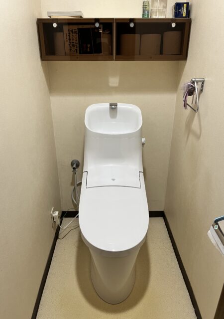 トイレ：宮城県塩釜市　シンプルなトイレリフォーム