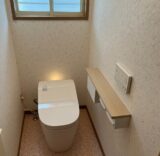 トイレ：宮城県塩釜市　飛び跳ねを防ぐ！トイレリフォーム