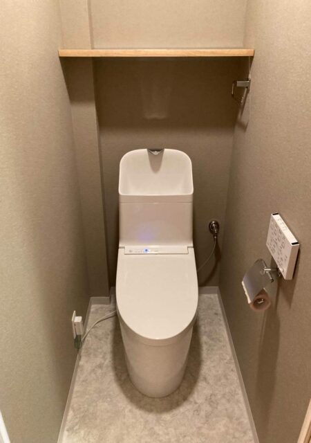 トイレ：宮城県仙台市太白区　落ち着いた雰囲気のトイレリフォーム