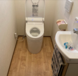 トイレ：宮城県多賀城市　タンクレストイレのリフォーム