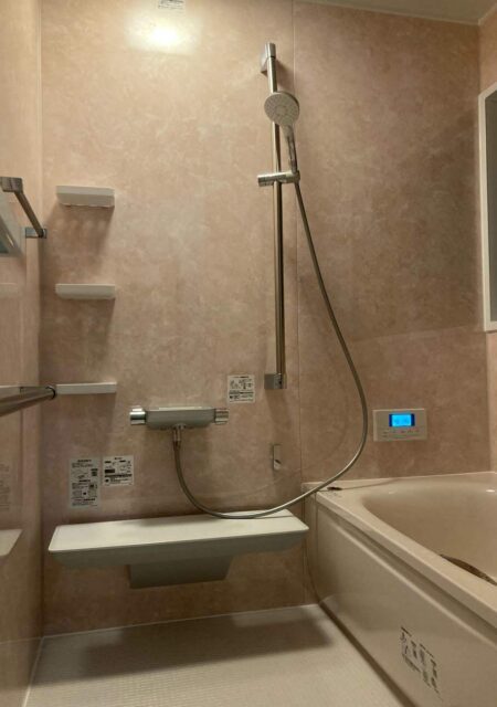 お風呂：宮城県仙台市太白区　タイル風呂から断熱あったかTOTO浴室リフォーム　