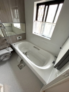 お風呂：宮城県名取市　TOTO　お手入れしやすい浴室リフォーム