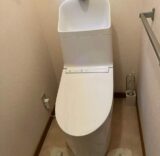 トイレ：宮城県塩釜市　掃除しやすい節水トイレリフォーム