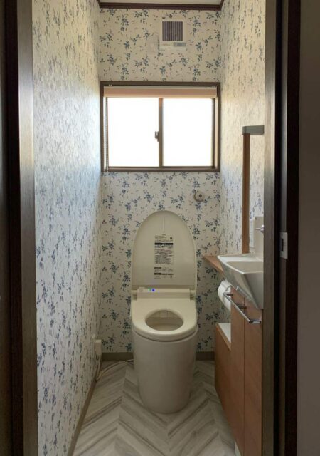 トイレ：宮城県塩釜市　トイレ&内装リフォーム