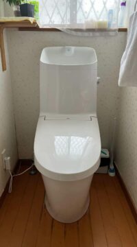 トイレ：宮城県仙台市宮城野区　掃除が楽なトイレリフォーム