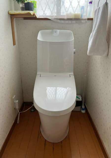トイレ：宮城県仙台市宮城野区　掃除が楽なトイレリフォーム