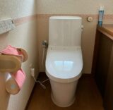 トイレ：宮城県利府郡利府町　LIXIL節水トイレリフォーム