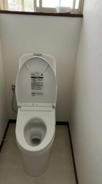 トイレ：宮城県岩沼市　TOTO　リモデルトイレリフォーム