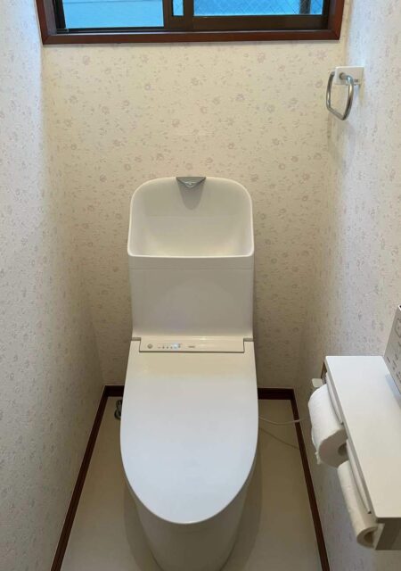 トイレ：宮城県仙台市青葉区　TOTO　お気に入りのトイレ・内装リフォーム