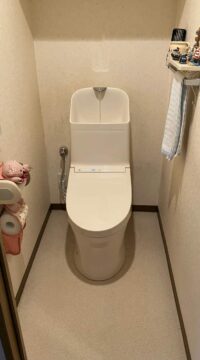 トイレ：宮城県名取市　TOTOトイレ　半日で叶うリフォーム