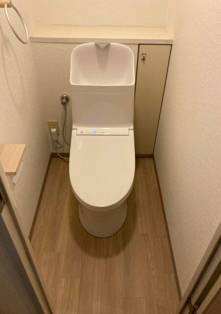 トイレ：宮城県多賀城市　内装込みトイレリフォーム