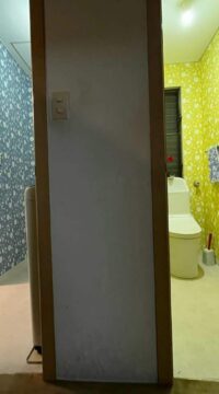 洗面台：宮城県仙台市宮城野区　POPでかわいい洗面室・浴室リフォーム
