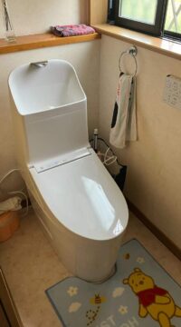 トイレ：亘理郡亘理町　TOTO　節水トイレリフォーム