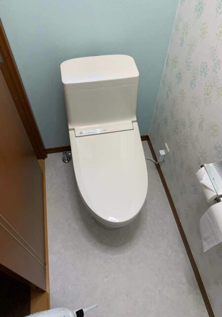 トイレ：宮城県仙台市宮城野区　手洗いなしトイレリフォーム