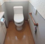 トイレ：宮城県岩沼市　半日で取替　TOTOトイレ工事
