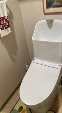 トイレ：仙台市太白区　TOTO手洗い付きトイレリフォーム