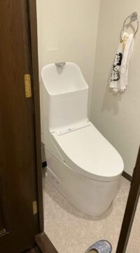 トイレ：仙台市太白区　TOTO節水トイレリフォーム