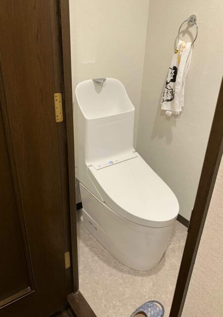 トイレ：仙台市太白区　TOTO節水トイレリフォーム