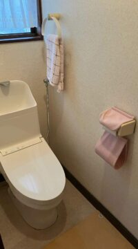 トイレ：仙台市若林区　TOTOトイレリフォーム