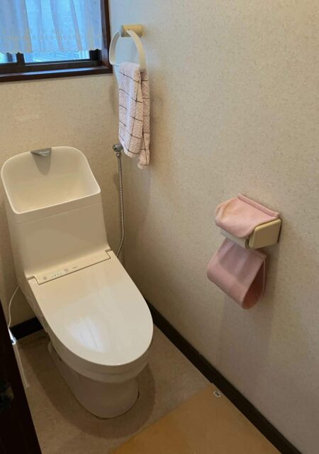 トイレ：仙台市若林区　TOTOトイレリフォーム