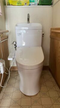 トイレ：仙台市太白区　TOTO　ピュアレスト分離型トイレリフォーム