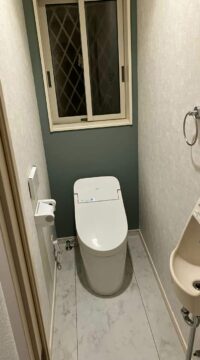 トイレ：宮城県仙台市青葉区　内装込みトイレリフォーム