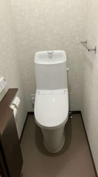 トイレ：宮城県仙台市青葉区　内装貼り替え＆トイレリフォーム