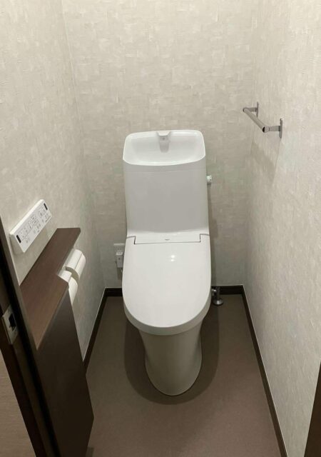 トイレ：宮城県仙台市青葉区　内装貼り替え＆トイレリフォーム