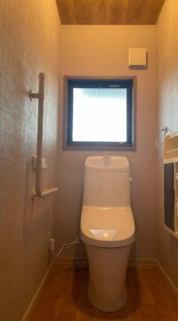 トイレ：宮城県多賀城市　内装込みトイレリフォーム
