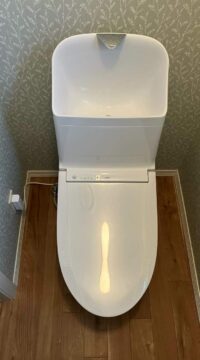 トイレ：宮城県名取市　TOTOオート洗浄トイレリフォーム