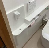 トイレ：宮城県塩竃市　アラウーノS160と手洗いカウンターでトイレリフォーム