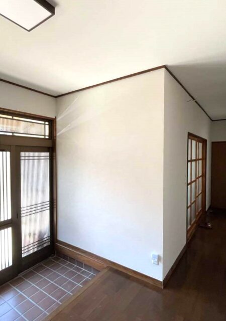 内装：宮城県多賀城市　玄関収納と内装のリフォーム