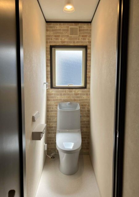 トイレ：宮城県宮城郡利府町　INAXのアメージュでトイレリフォーム