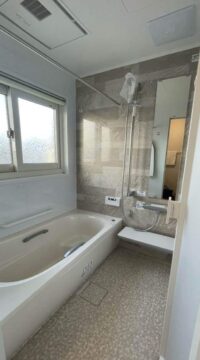お風呂：宮城県多賀城市　土間打設＋TOTOサザナへお風呂リフォーム