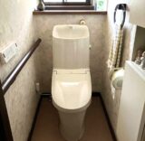 トイレ：宮城県多賀城市　既存クロスのままでトイレのリフォーム