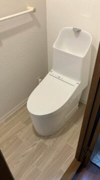 トイレ：宮城県　TOTOのGG1-800へマンションのトイレリフォーム